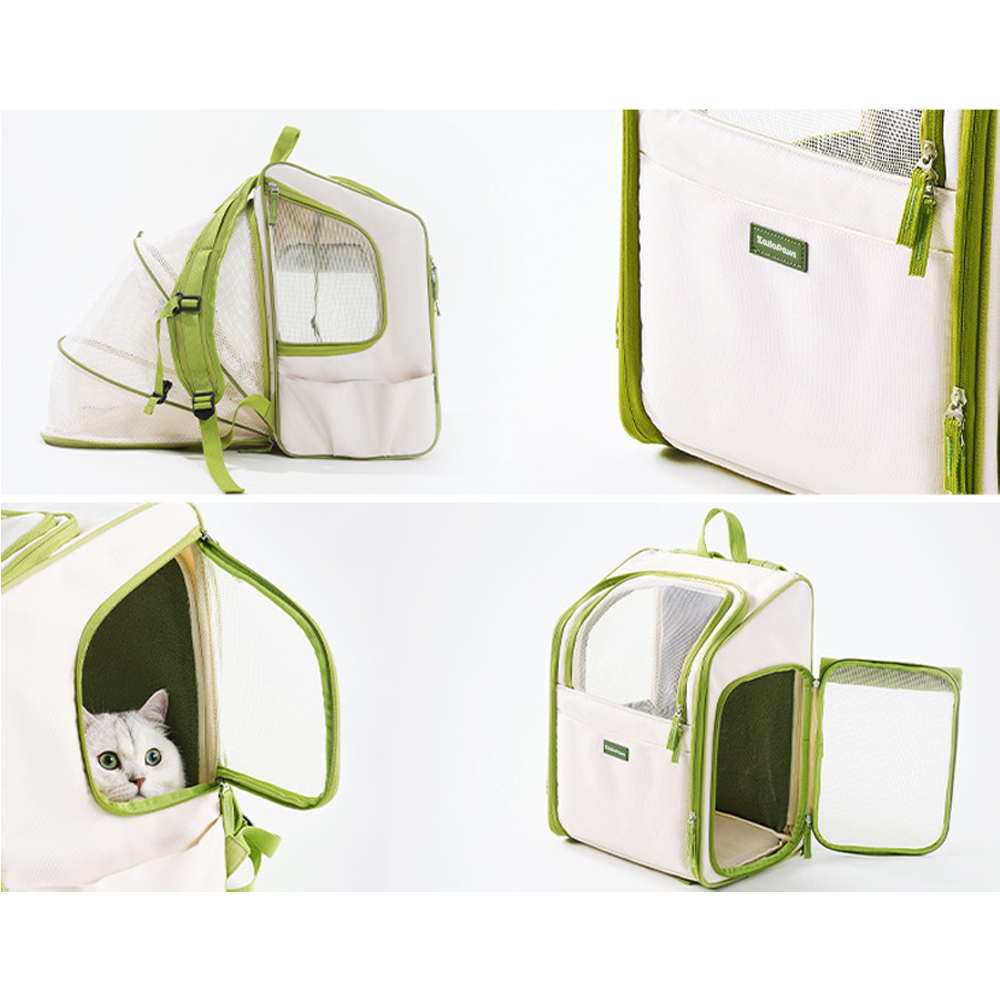 Expandable Pet Backpack – Lightweight, Spacious & Foldable