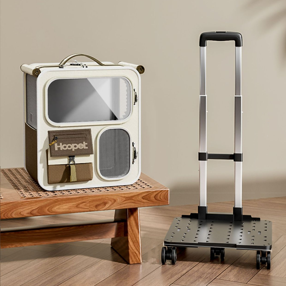 ZalloPaws Pet Carrier Trolley Bag