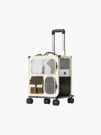 ZalloPaws Pet Carrier Trolley Bag