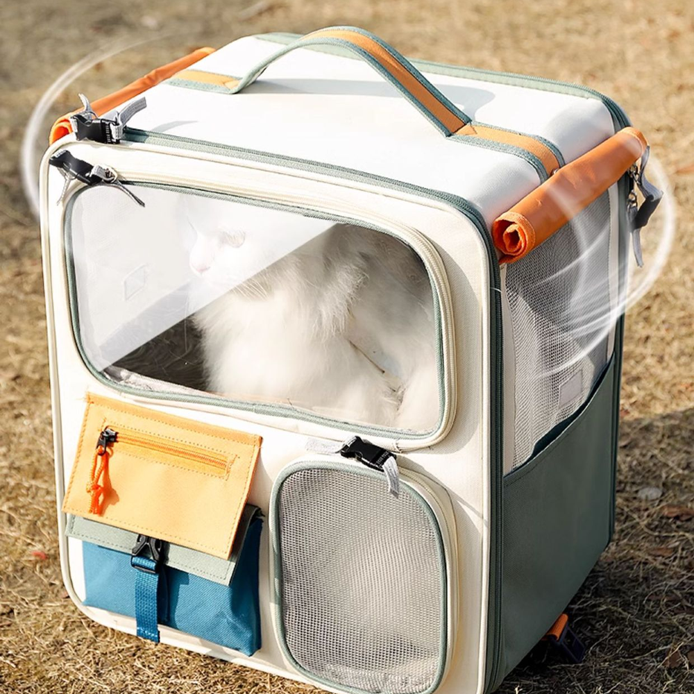 ZalloPaws Pet Carrier Trolley Bag