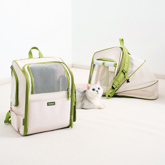 Expandable Pet Backpack – Lightweight, Spacious & Foldable