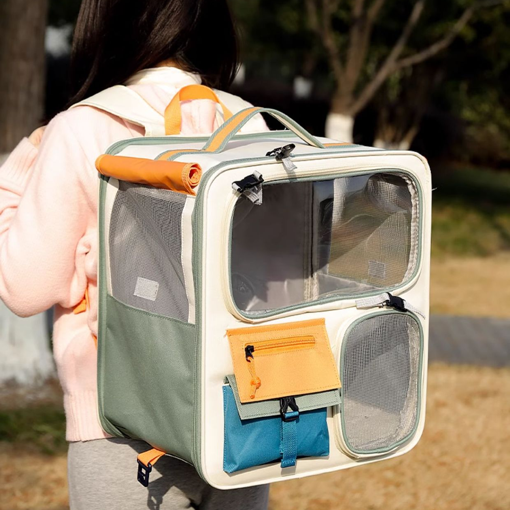 ZalloPaws Pet Carrier Trolley Bag