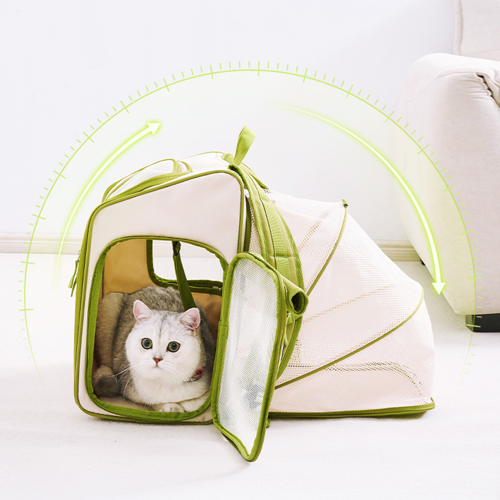 Expandable Pet Backpack – Lightweight, Spacious & Foldable