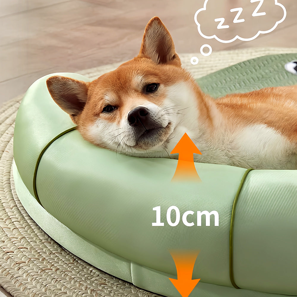 Summer Cooling Sofa Bed with Raised Neck Pillow