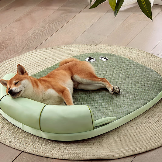 Summer Cooling Sofa Bed with Raised Neck Pillow