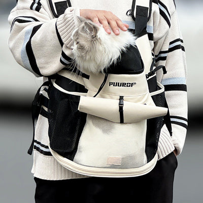Breathable Summer Pet Front Carrier Backpack