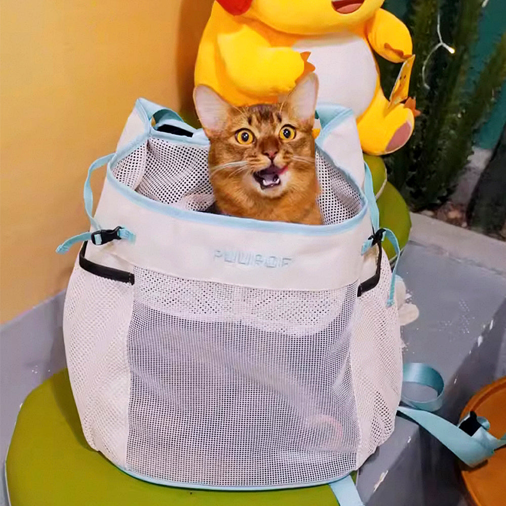 Breathable Summer Pet Front Carrier Backpack